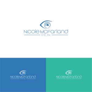 Logo Design by Kundan Lal for Nicole McFarland, O.D., Inc. | Design: #24488883