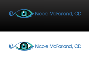 Logo Design by mamik for Nicole McFarland, O.D., Inc. | Design: #24395185