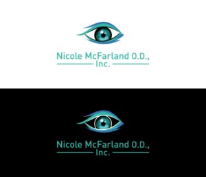 Logo Design by mamik for Nicole McFarland, O.D., Inc. | Design: #24477519