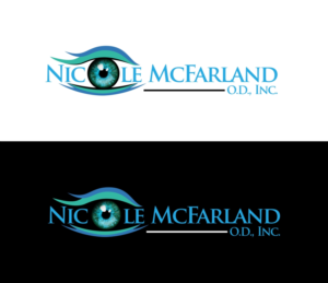 Logo Design by mamik for Nicole McFarland, O.D., Inc. | Design: #24496367