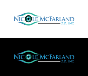 Logo Design by mamik for Nicole McFarland, O.D., Inc. | Design: #24503799