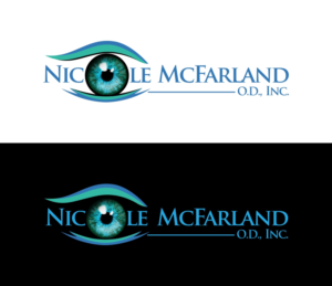 Business name is Nicole McFarland, O.D., Inc. but I will also consider dropping the Inc. for spacing/design purposes so it just reads Nicole McFarland, O.D. | Logo-Design von mamik