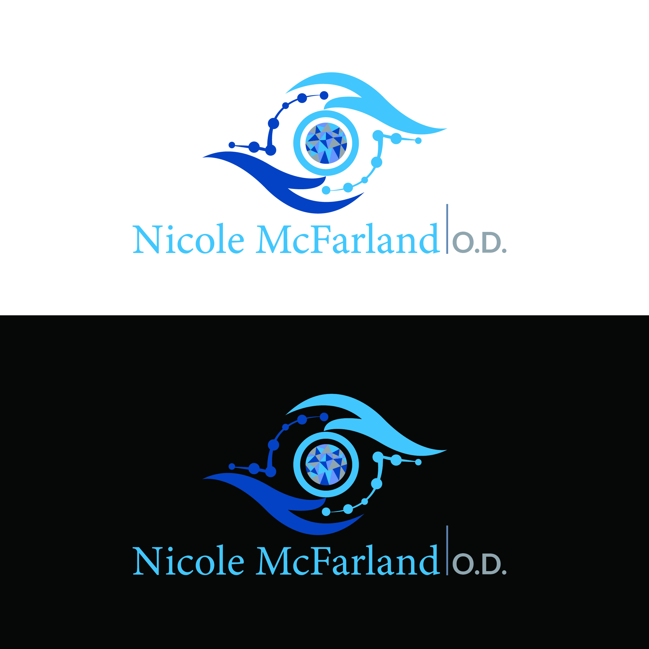 Design de Logo par aspiremedia pour Nicole McFarland, O.D., Inc. | Design #24392190