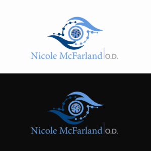 Logo Design by aspiremedia for Nicole McFarland, O.D., Inc. | Design: #24392190