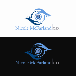 Logo Design by aspiremedia for Nicole McFarland, O.D., Inc. | Design: #24392191