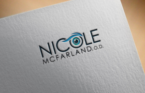 Logo Design by Atec for Nicole McFarland, O.D., Inc. | Design: #24396294