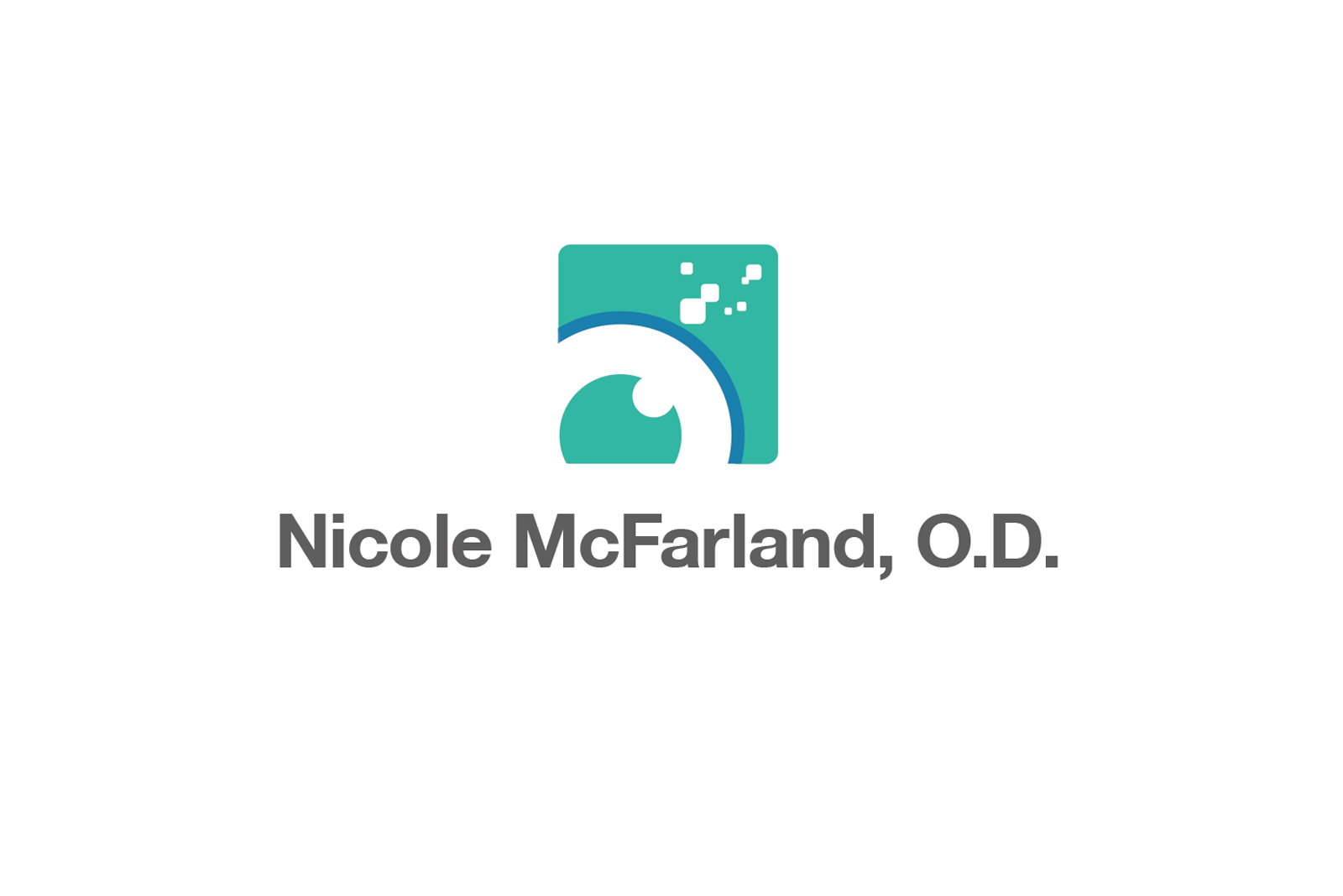 Logo Design by ivo_i_ivanov for Nicole McFarland, O.D., Inc. | Design #24384026