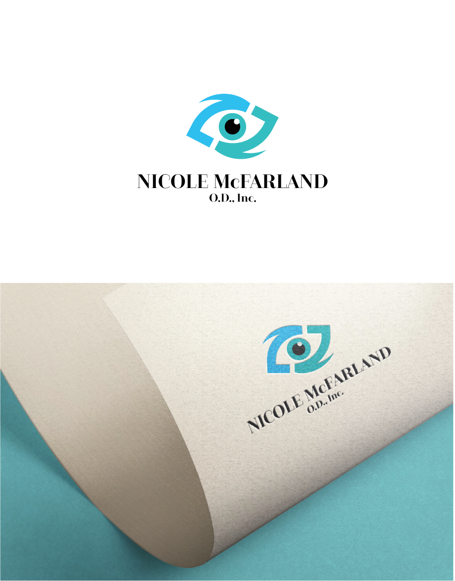 Logo Design by 68_Design for Nicole McFarland, O.D., Inc. | Design #24472976