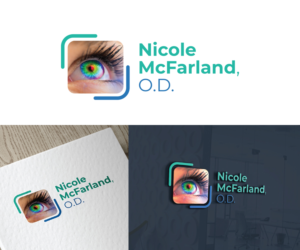 Logo Design by DreamzINSIDE for Nicole McFarland, O.D., Inc. | Design: #24398683