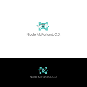 Logo Design by Haja_H2 for Nicole McFarland, O.D., Inc. | Design: #24436776