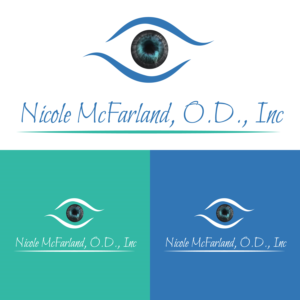 Logo Design by ishitasenguptaaa for Nicole McFarland, O.D., Inc. | Design: #24456240