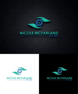 Logo Design by FRAYA DESIGN for Nicole McFarland, O.D., Inc. | Design: #24422003