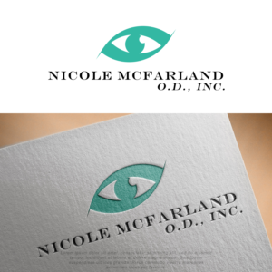 Logo Design by sastra wiguna for Nicole McFarland, O.D., Inc. | Design: #24436620