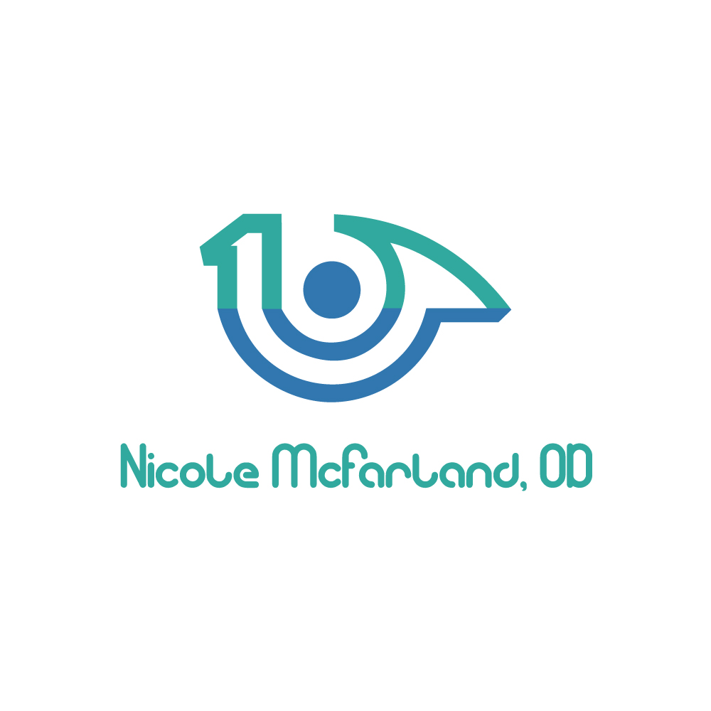 Logo Design by migben for Nicole McFarland, O.D., Inc. | Design #24396068