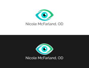 Logo Design by MOH Studio for Nicole McFarland, O.D., Inc. | Design: #24383599
