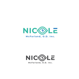 Logo Design by MIAN MUHAMMAD 2 for Nicole McFarland, O.D., Inc. | Design: #24386092