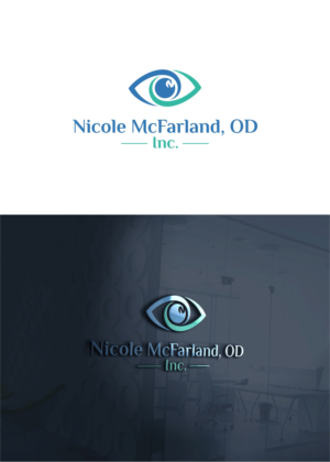 Logo Design by RAN MEI JS for Nicole McFarland, O.D., Inc. | Design: #24435022