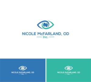 Logo Design by RAN MEI JS for Nicole McFarland, O.D., Inc. | Design: #24435175