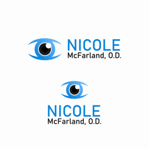 Logo Design by Jet-D for Nicole McFarland, O.D., Inc. | Design: #24480342