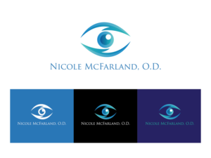 Logo Design by Emong for Nicole McFarland, O.D., Inc. | Design: #24391221