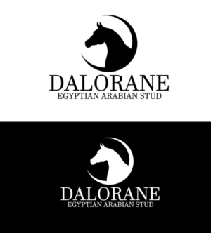 Dalorane Egyptian Arabian Stud | Diseño de Logo por NILDesigns