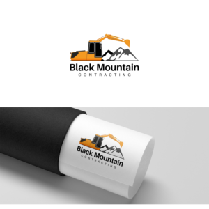 Logo Design by Designer_Morwa for Black Mountain Contracting | Design #24427988