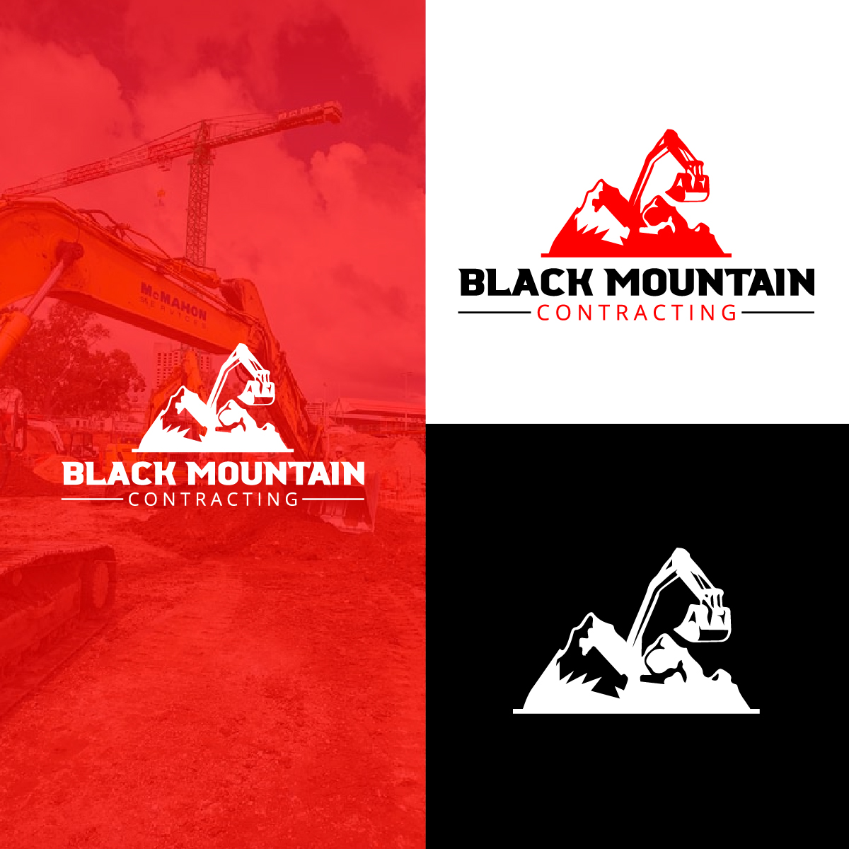 Logo Design by Deziners Zone for Black Mountain Contracting | Design #24397681