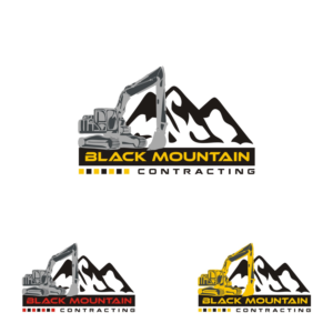 Logo Design by Sushma for Black Mountain Contracting | Design: #24408700