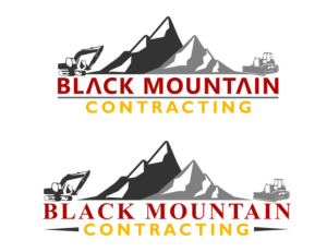 Logo Design by VanR for Black Mountain Contracting | Design: #24442127