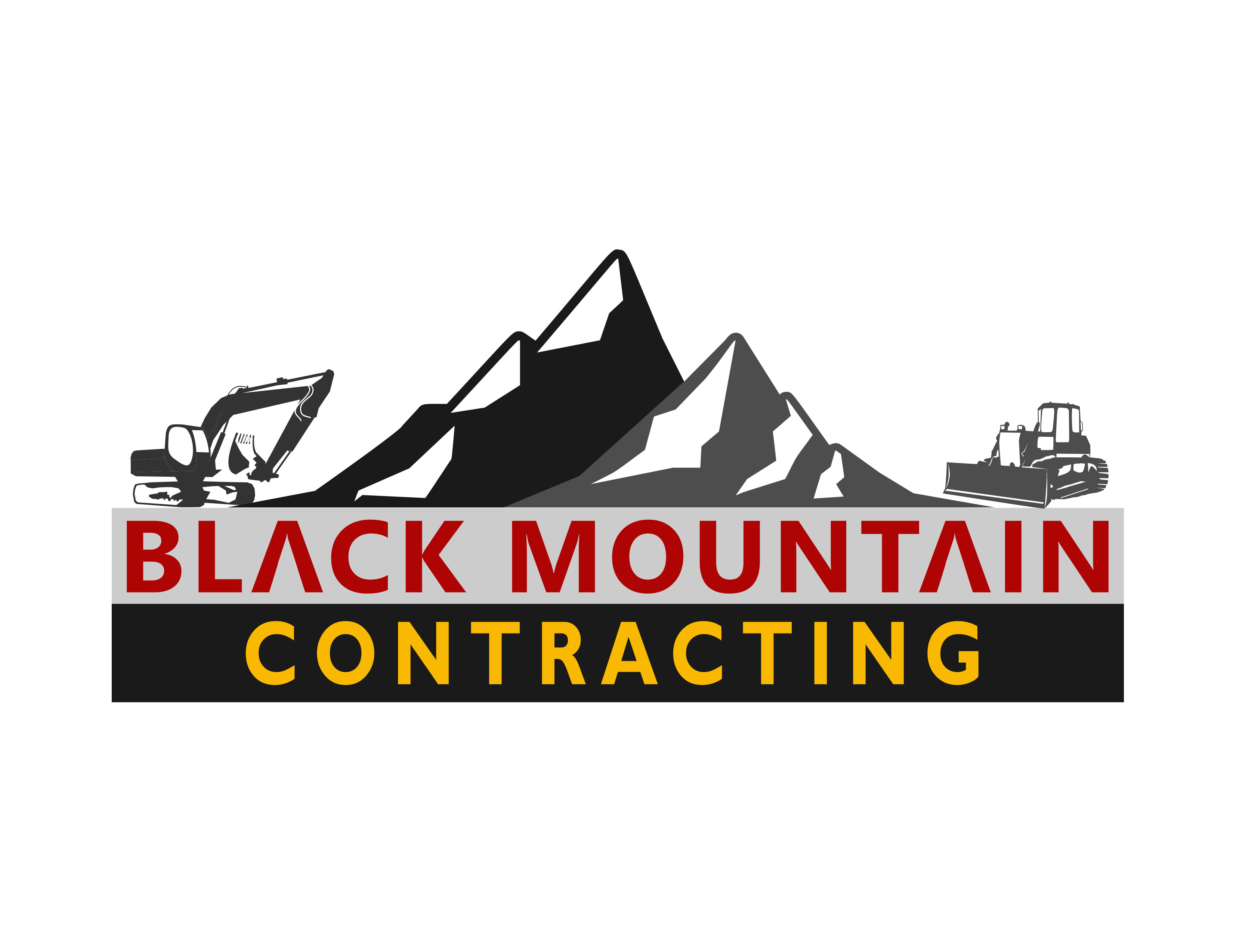 Logo Design by VanR for Black Mountain Contracting | Design #24442238