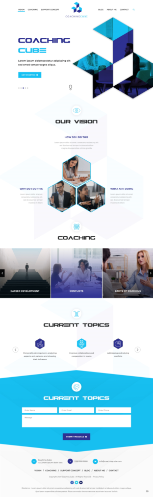 Web Design by pb for this project | Design: #24788701
