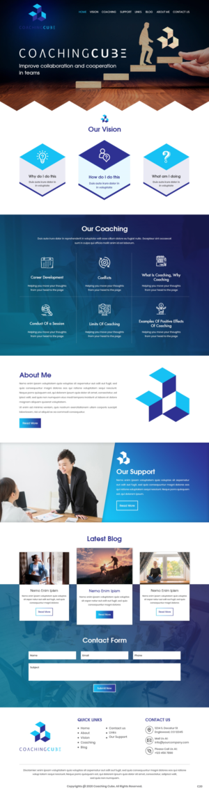Web Design by pb for this project | Design: #24788702