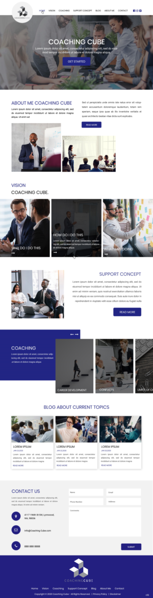 Web Design by pb for this project | Design: #24788704