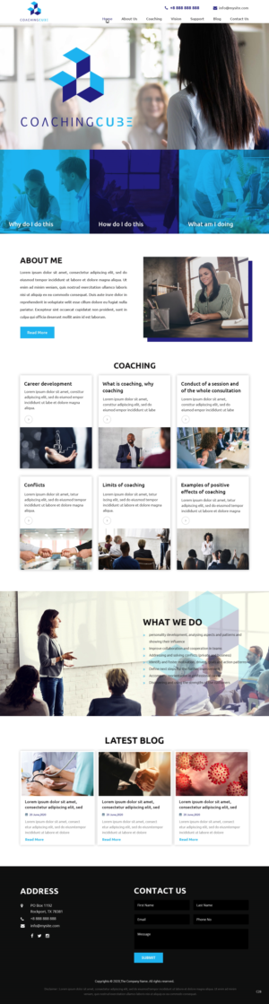 Web Design by pb for this project | Design: #24788705