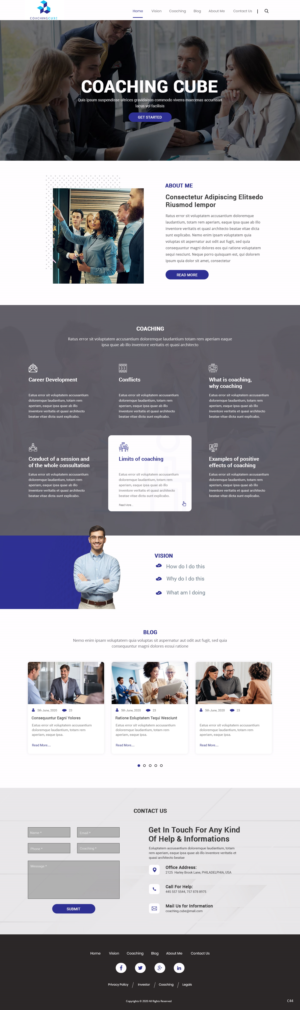 Web Design by pb for this project | Design: #24788709