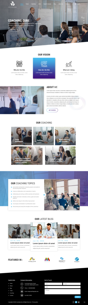 Web Design by pb for this project | Design: #24788710