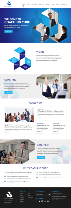 Web Design by pb for this project | Design: #24790945