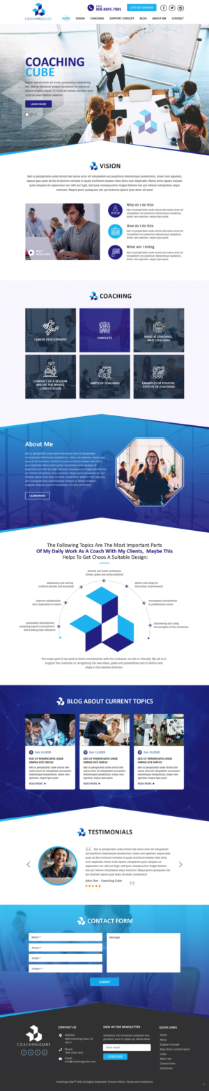 Web Design by pb for this project | Design: #24839755