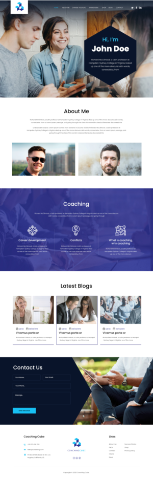 Web Design by ag622988 for this project | Design: #24788811