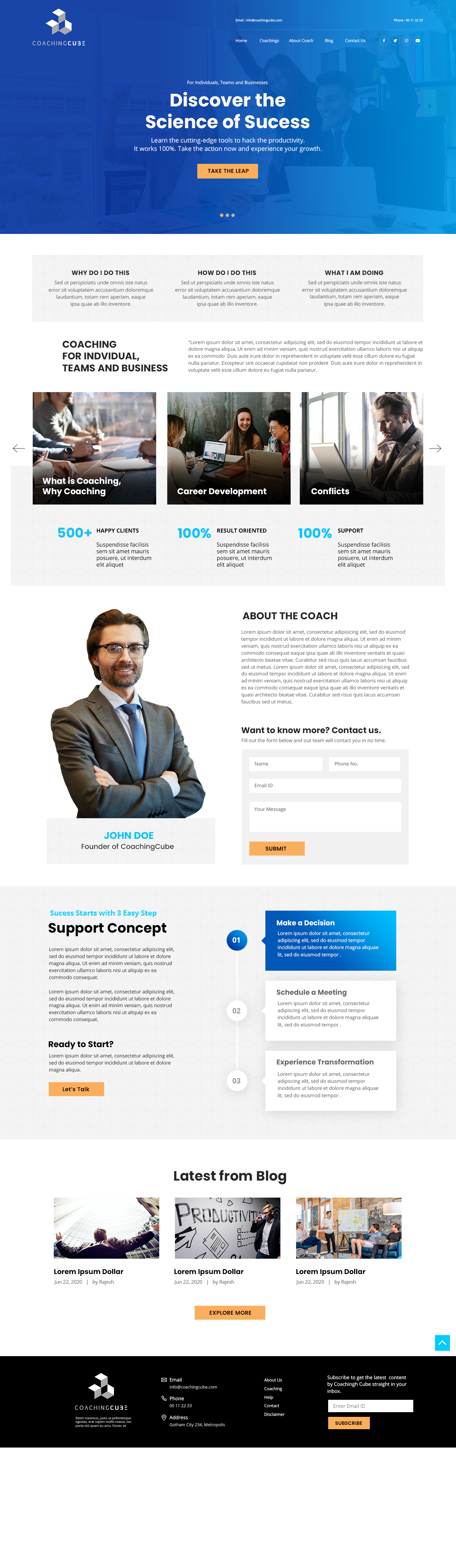 Web Design by CreativeRajesh for this project | Design #24790133