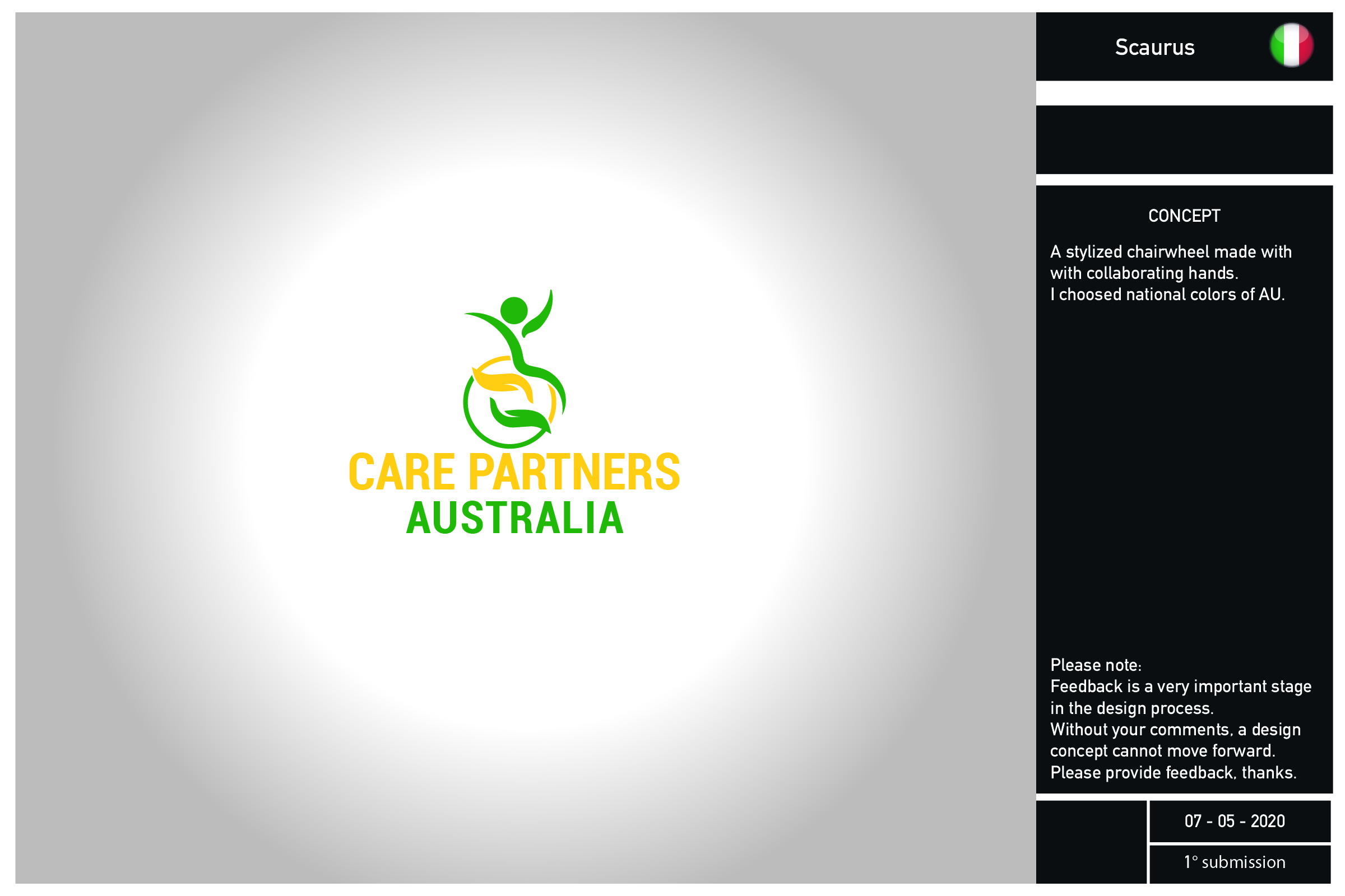 Logo Design by InkThink by Scaurus for iCare Community Services | Design #24391479