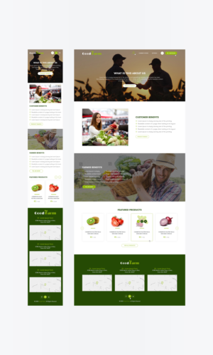 Goodfarm - online store for farm produce | Web-Design von Ved Web Services