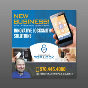 New Locksmith Business needs a newspaper ad | Design Annonce  par aspiremedia