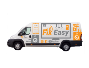 Vehicle Wrap [Fix Easy] (Smart Home, Installation, Repair Industry) | Graphic Design by design.bb