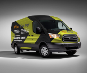 Vehicle Wrap [Fix Easy] (Smart Home, Installation, Repair Industry) | Graphic Design by Ultimate Art