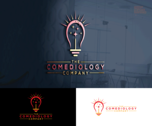 The Comediology Company | Diseño de Logo por step forward 2
