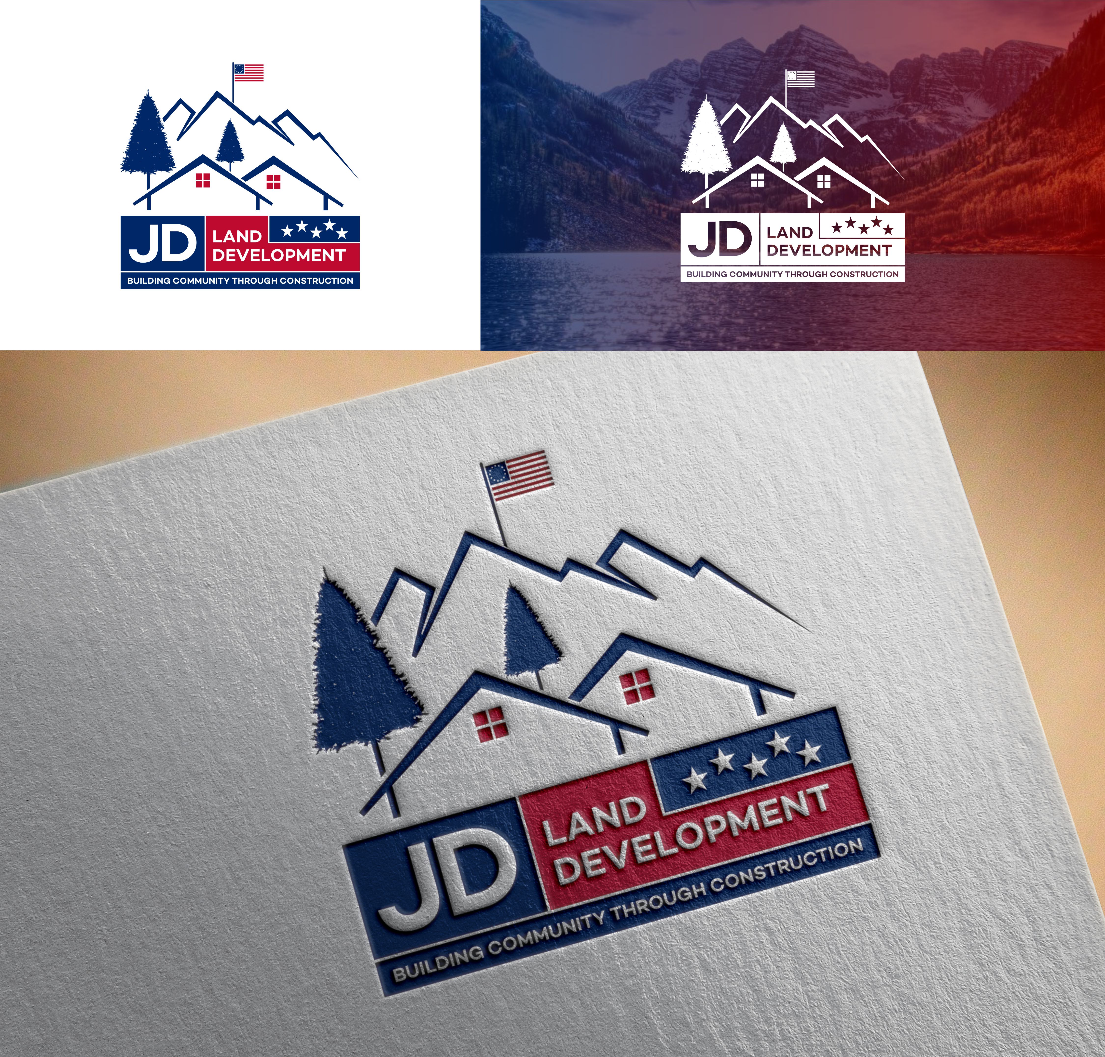 Design de Logo par Sarah Graphic pour JD Land development, LLC | Design #24405928