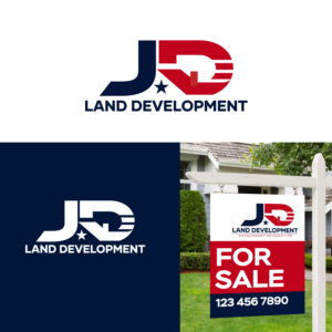 JD Land Development -Building community through construction. Or JD land Development- building community one house at a time | Logo Design by sherman