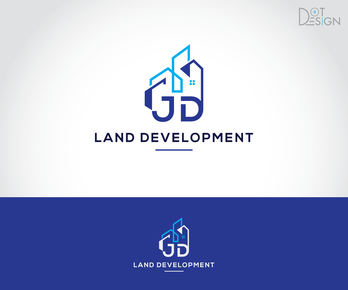 Logo Design by Dot Design 3 for JD Land development, LLC | Design #24391418