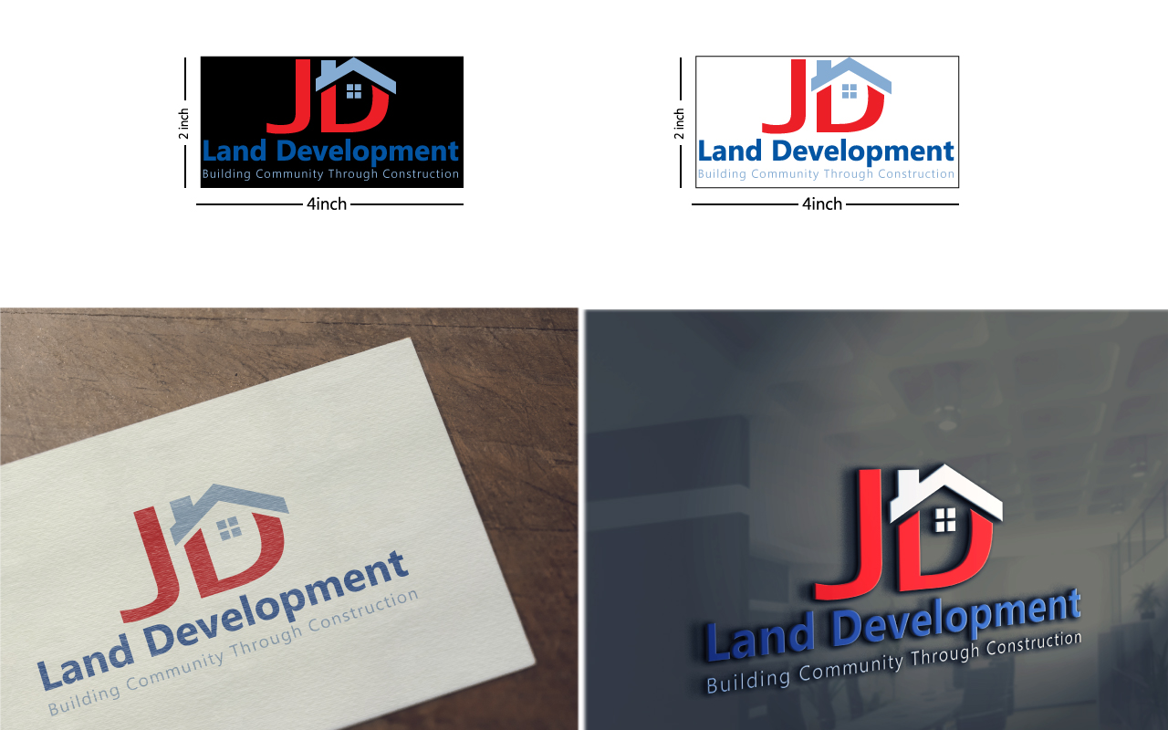 Logo Design by Talha11222 for JD Land development, LLC | Design #24401423